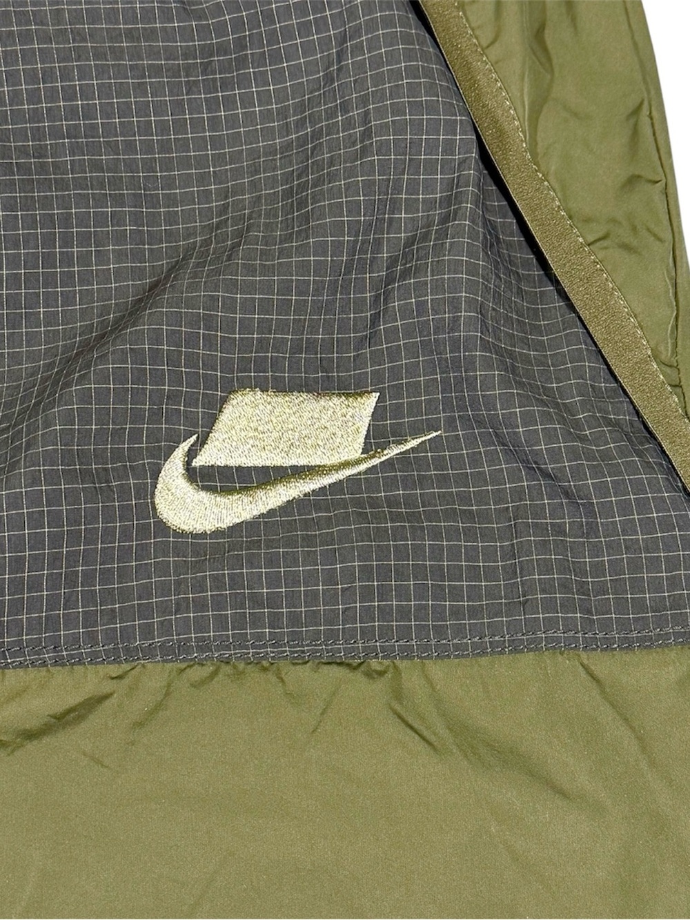 Nike Sportswear NSW Men's Size 3XLTT Woven Panel Jogger Pants Olive Grey Rare